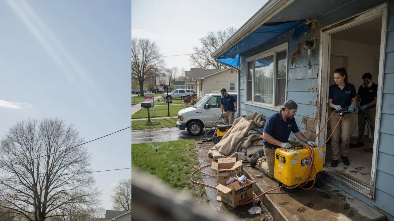 Basement Flood Cleanup in Monroeville, IN near me